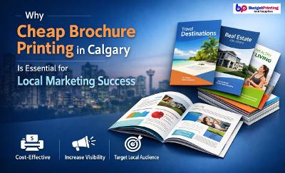 Printing Service for Affordable Brochures to Boost Local Business in Calgary